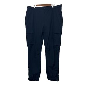 Tretorn Sweden Cargo Pants Navy Lightweight Travel Hiking‎ Zip Ankle 40/32 NWT